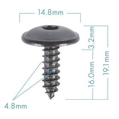Zekkert BE1223 клипса Abarth; Alfa Romeo; Audi; Citroen; Fiat; Jeep; Peugeot; Seat; Skoda; VW